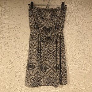 Strapless Mini Dress